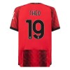 AC Milan Theo 19 Hjemme 23-24 - Herre Fotballdrakt